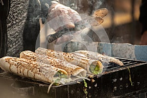 Turkish Street Food and Cuisine in Istanbul, Turkey
