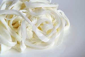 Turkish stringy cheese. Cecil Cheese