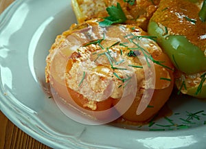 Turkish stuffed peppers