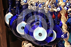 Turkish superstition evil eye beads, ( Nazar beads ) photo
