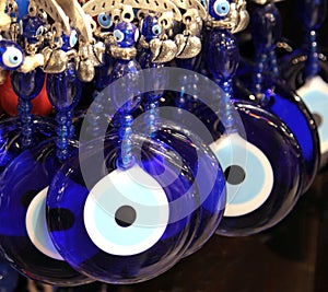 Turkish superstition evil eye beads, ( Nazar beads ) photo