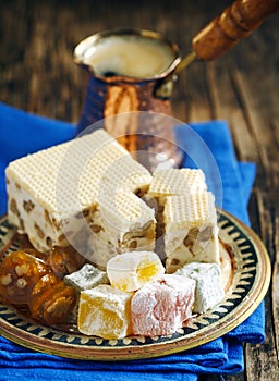 Turkish sweets.