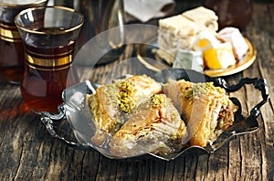 Turkish sweets.
