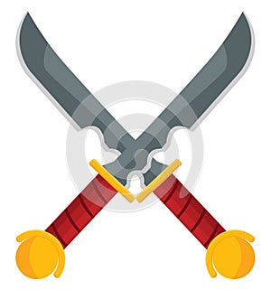 Turkish swords, icon