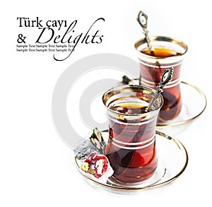 Turkish tea and delights