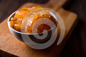 Turkish Trabzon Date Fruit Persimmon Jam / Hurma Recel photo