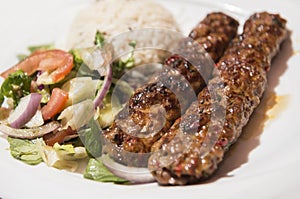 Turkish Traditional Adana Kebab