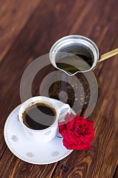 Turkish traditional coffee