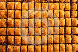 Turkish traditional dessert baklava