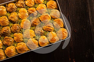 Turkish traditional dessert baklava