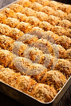 Turkish traditional dessert baklava