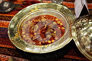Turkish traditional meat food
