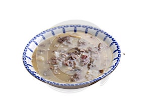 Turkish traditional tripe soup iskembe corbasi and offal soup, Turkish Meat Soup Kelle Paca (