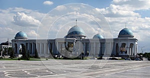 Turkmenistan - Ashgabat, Medjlis palace of parlament