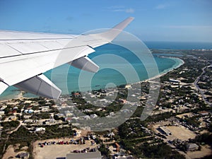 Turks and Caicos, Aerial View