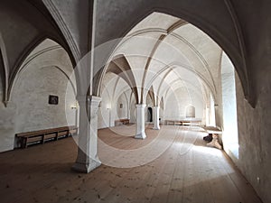Turku Castle inside hall