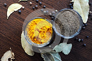 Turmeric and black pepper