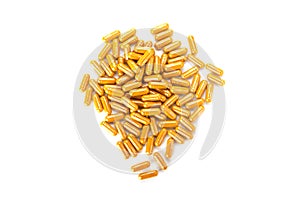 Turmeric or longa in capsule