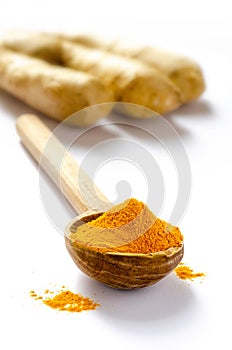 Turmeric powder or Curcuma