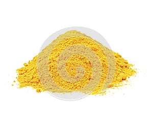 Turmeric powder is a medicinal plant. Taste astringent, fragrant Is an herb that can be used as a medicine photo