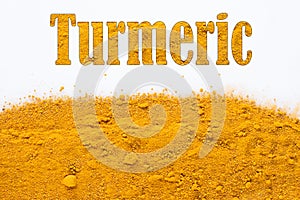 turmeric powder and roots