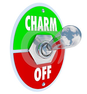 Turn on the Charm Toggle Switch Be Charismatic photo