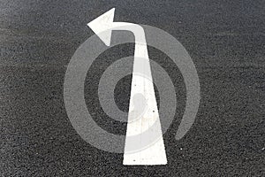 Turn left arrow