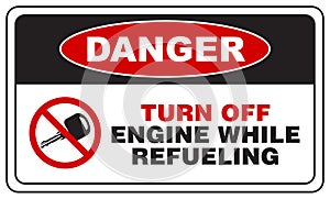 Turn Off Engine While Refueling
