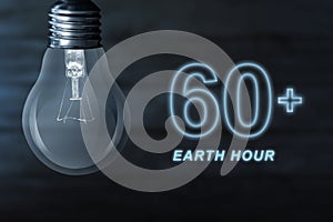 Turn off light bulb for 60 minute