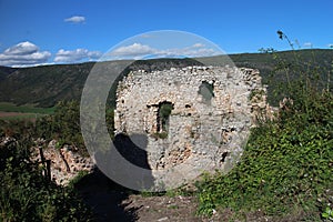 Turna castle near Zadiel canyon, Slovakia