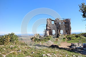 Turna castle near Zadiel canyon, Slovakia