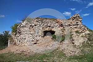 Turna castle near Zadiel canyon, Slovakia