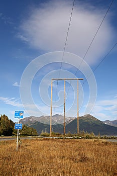 Turnagain Arm Gluf in Alaska