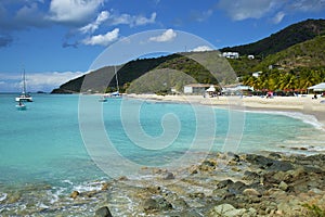 Turners Beach in Antigua, Caribbean