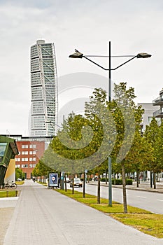 Turning Torso in Malmo, Sweden