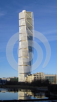 Turning Torso Skyscraper Malmo Sweden