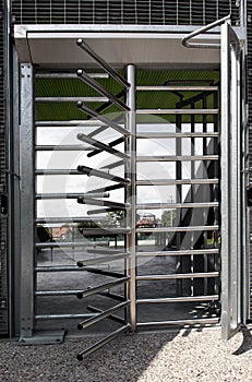 Turnstile door