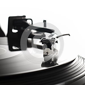 Turntable close-up