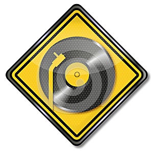 Turntable and music disk