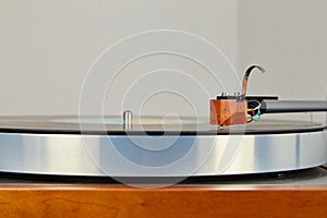 Turntable on a nice simple shelf