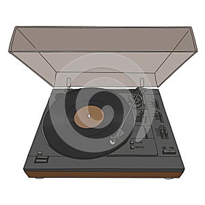 Turntable vinyl discs