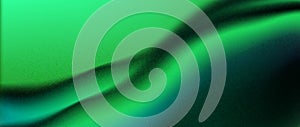 Turqoise blur foil.Dark royal green pattern with noise surface.Green gradient abstract background.Jade luxury texture photo