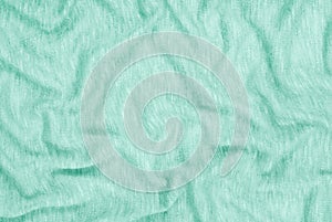 Turquise  fabric, textile light green background