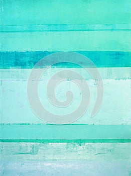 Turquoise Abstract Art Painting