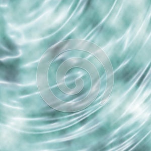 Turquoise abstract water wave background.