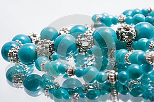 Turquoise beads