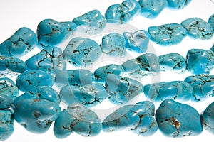 Turquoise beads