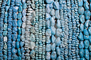 Turquoise beads photo