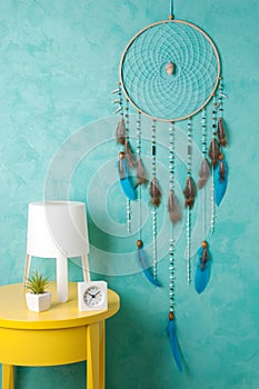 Turquoise dream catcher