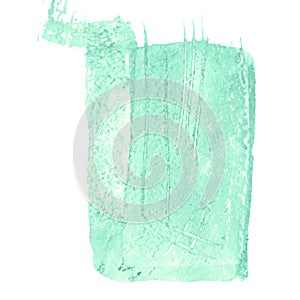 Turquoise green background. Grunge surface pattern design. Washes texture.